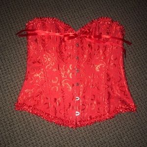 Red corset